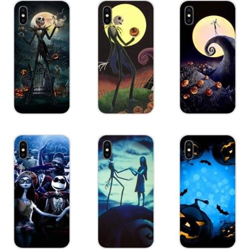 Nightmare Before Christmas alloween Mobile Phone Cases Covers For Huawei Mate Honor 4C 5C 5X 6X 7 7A 7C 8 9 10 8C 8X 20 Lite Pro