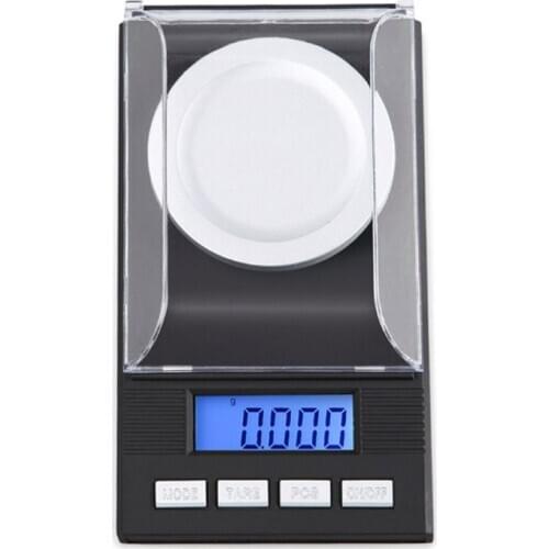 Digital Milligram Scale 100g/ 0.001g Portable Micro Jewelry Scale LCD Backlit