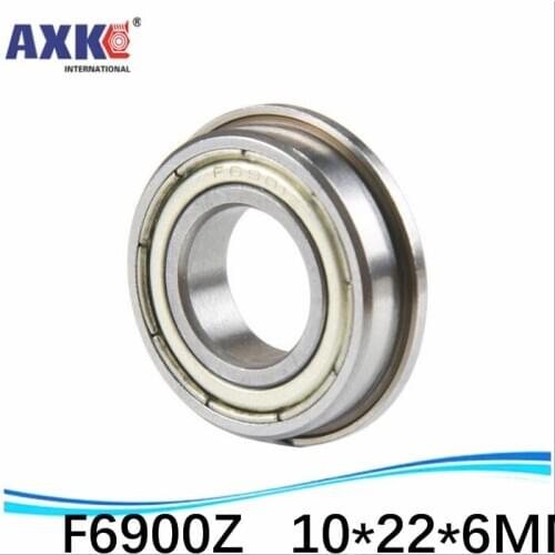 F6900 F6900-ZZ F6900ZZ F6900-2Z F6900Z zz z 2z Flanged Flange Deep Groove Ball Bearings High Quality 10*22*25*6*1.5 mm