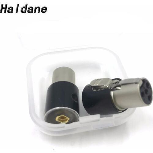 Haldane one pair Headphone Plug for Audeze LCD-3 LCD3 LCD-2 LCD2 LCD-4 Male to MMCX Female Converter Adapter