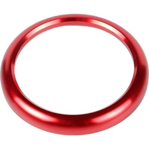 Red Color Dashboard Center Clock Compass Cover Sticker Ring Sticker for-Porsche 911 Cayenee Boxster Macan Panamera
