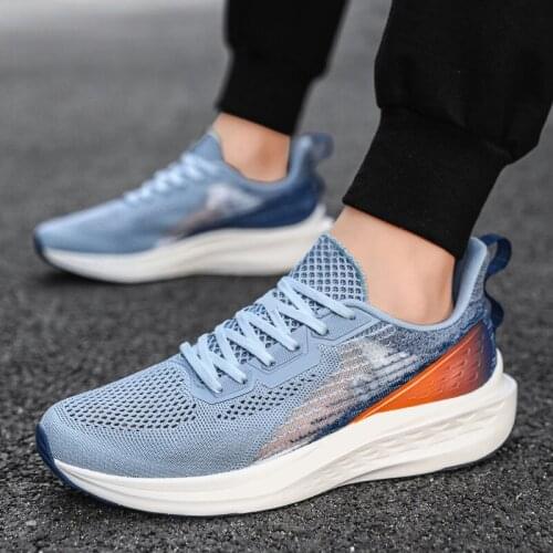 Mesh Sneakers Fashion Tenis Masculino Zapatos Deportivos Lightweight Sneakers Men Summer Platform Shoes Tenis Fila Running Shoes