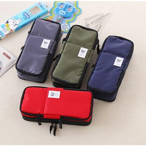 Multifunction School Pencil Case Korea Bags for Boys and Girls Large Capacity Pen Curtain Box Kids Gift Stationery Supplies