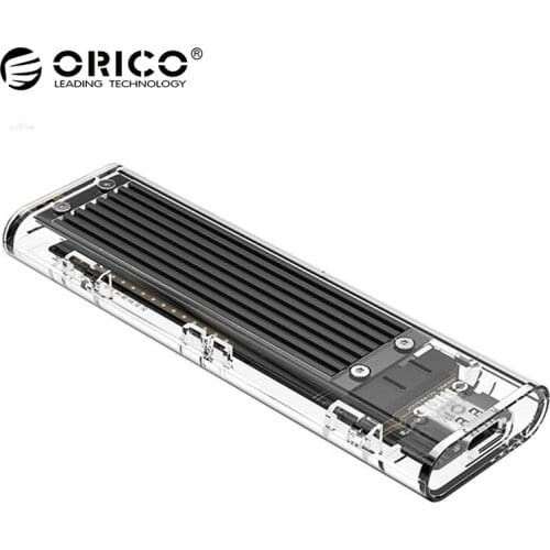 ORICO TCM2F-C3 NGFF to USB3.1 TYPE-C M.2 SSD Hard Disk Drive Enclosure Case 5Gbps Hard Drive Disk Case Support 2TB Enclosure
