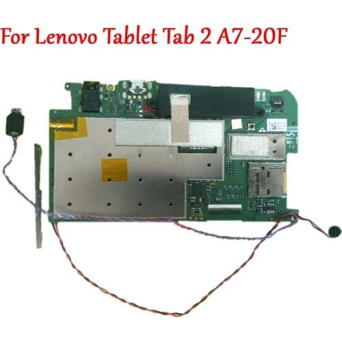 Original Tested Full Work Motherboard For Lenovo TAB 2 A7-20F WIFI version Logic Circuit Electronic Panel
