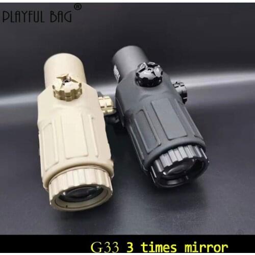PB Playful bag G33 Times Mirror Toy Telescope video props Tactical CS Accessory Decorative Equipment SA15S
