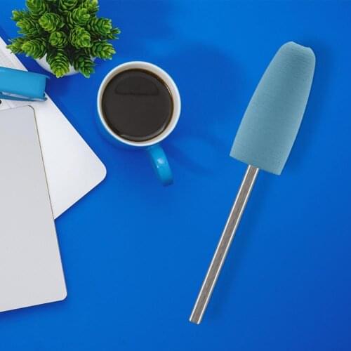 Nail Drill Bit Silicone Cutter Multi-function Portable Nail Buffer Electric Rubber Buffer Manicure Supplies for Professionals