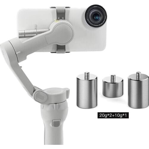 50g Gimbal Counterweight 10g 20g for DJI OM4 Osmo Mobile 3 2 Zhiyun Smooth 4 Vimble 2 Counter Weight Accessories for Balancing