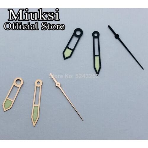 Miuksi watch hands luminous hands fit Miyota 8205 8215 821A Mingzhu DG 2813 3804 movement