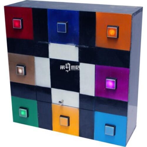 Takagism game real life escape room game colourful light props multi-player tactics cooperation real life escape room game