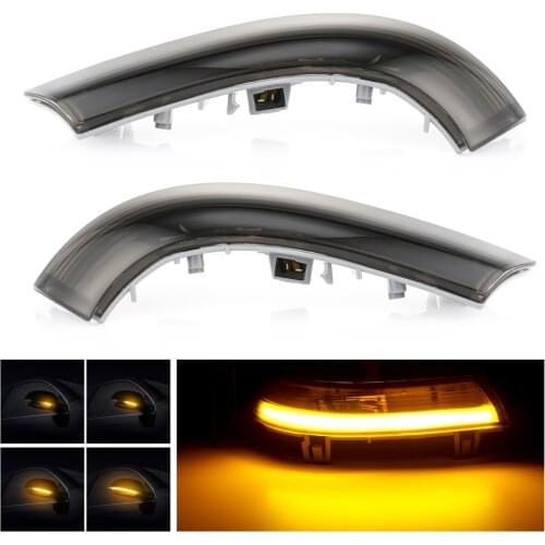 2x Side Mirror indicator Dynamic Blinker LED Turn Signal Light For VW Passat B6 GOLF 5 Jetta MK5 Passat B5.5 GTI V Sharan