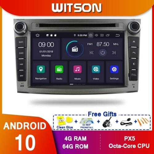 WITSON! Android 10.0 Octa core PX5 CAR DVD player For SUBARU OUTBACK LEGACY 2008-2013 IPS 4GB RAM 64GB ROM CAR GPS NAVIGATION
