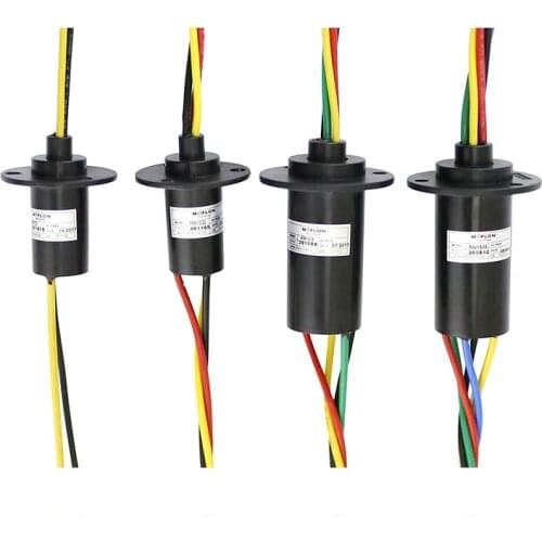 1Pc Wind Generator Conductive Slip Ring 2-8 Wires 10A 250Rpm 220VDC/AC FOR Wind Turbine Diameter 22MM