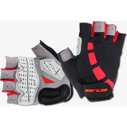 2098 Outdoor Breathable Short Finger Gloves Half Finger Cycling Gloves Unisex Style Silicone Breathable Wear-resistant