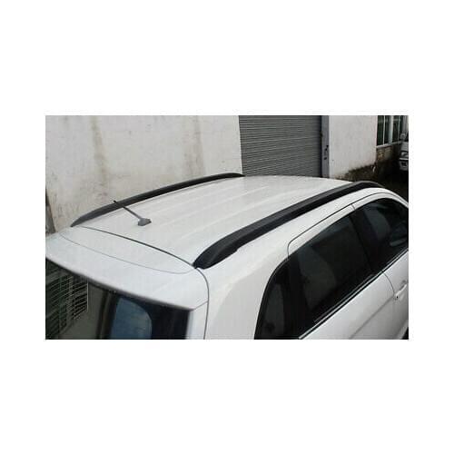 Black Roof Rack Side Rail Luggage Carrier For Mitsubishi Outlander Sport 10-20
