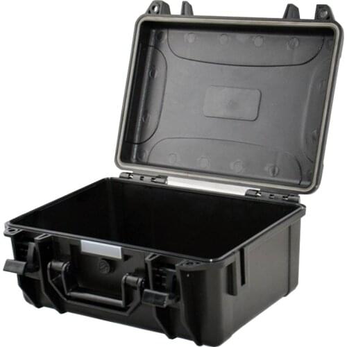 361X289X165MM ABS Tool case toolbox Impact resistant sealed waterproof equipment camera case with pre-cut foam shipping free
