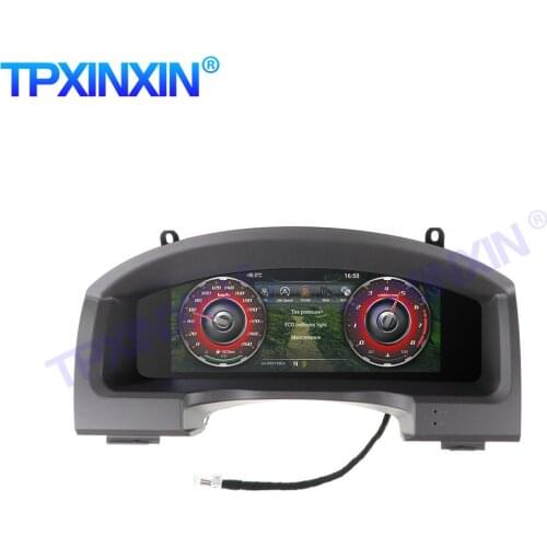 For Toyota Land Cruiser 2008-2019 Car Digital Dashboard Panel Virtual Instrument Cluster Cockpit LCD Speedometer Multimedia GPS