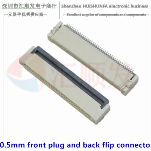 FFC/FPC connector 0.5mm 30P/32p/34p/36p/40/45P/50P/54P/60P lift-cover connector