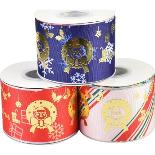 HSDRibbon 75mm 3inch hsd-design custom Pattern on Grosgrain Ribbon