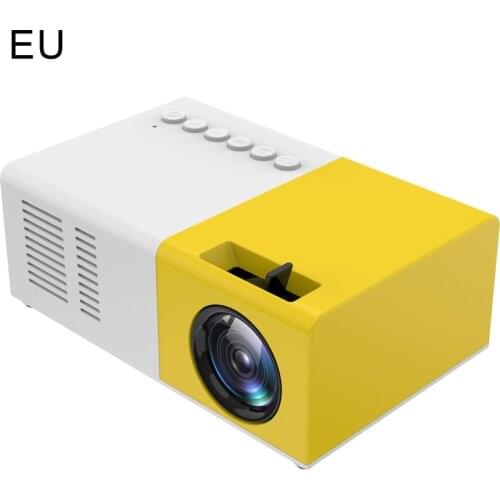 J9 Portable Mini Projector HD 1080P Mini LED Projector Home Theater AV USB SD TF Card USB Portable Pocket Beamer PK YG300