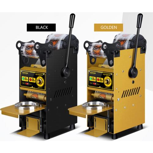 JM-M19 Manual sealing machine Juice soy milk beverage cup sealing machine Paper Plastic Cup Hand Pressure Sealing Machine 300W