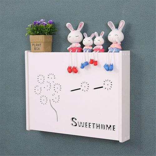 Electric Meter Box Wall Ornament Punch-free Decoration Nordic Style Hollow Frame Cover Home Distribution Occlusion
