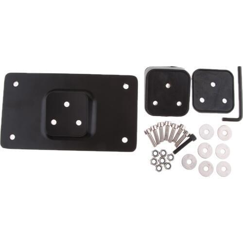 Motorcycle License Plate Number Mount Bracket Laydown for Harley Sportster