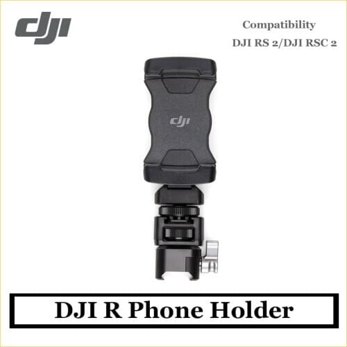 Original DJI DJI R Phone Holder Secures the smartphone for monitoring, ActiveTrack 3.0, or Force Mobile in stock