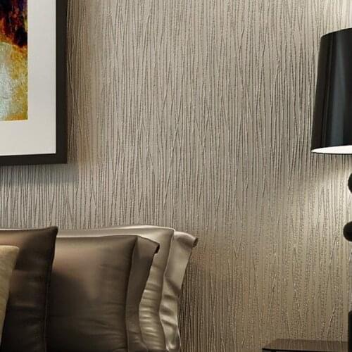 Simple Luxury Modern Striped Wallpaper For Walls 3 D Bedroom Living Room Sofa TV Background Pink Beige Stripes Wall paper Rolls