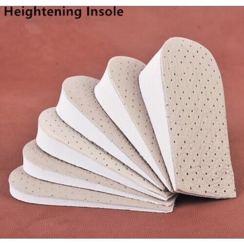Unisex Invisible Height Increase Insole Cushion Height Lift Cut Shoe Heel Insert Taller Support Absorbant Foot Pad Arch Support