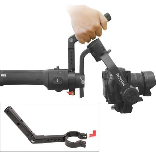Extension Arm Handle Grip for DJI RONIN S Zhiyun CRANE 2 /FY AK2000 Handheld Stabilizer Gimbal Accessories