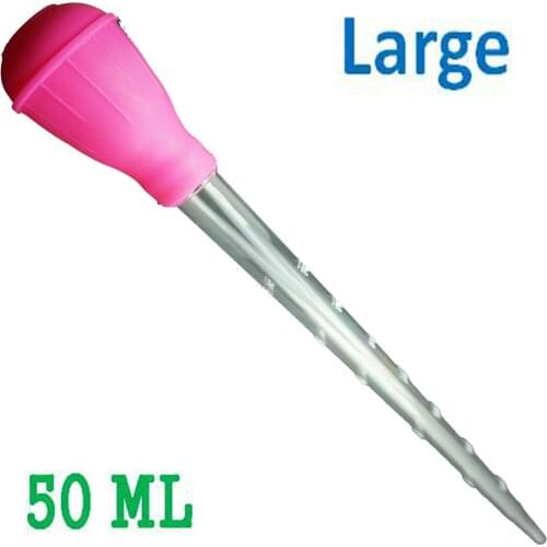 50ML Transfer Pipettes for pH Acid Test /Testing Pool SPA Hydroponic Liquid Move