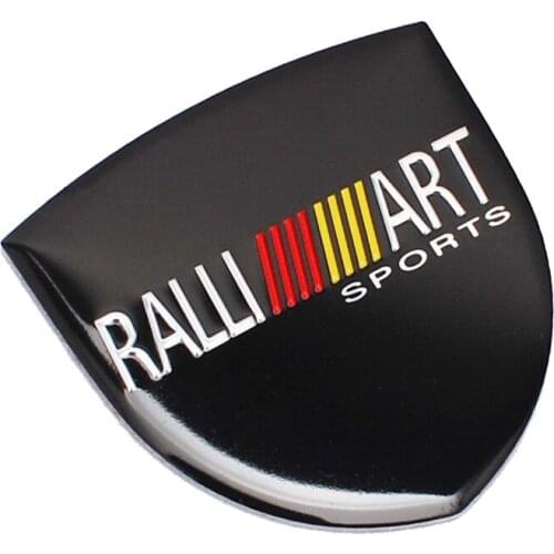Car Decal Auto Ralliart Sticker For Mitsubishi Lancer Outlander Pajero L200 Galant ASX Montero Side Badge Emblem Car Accessories