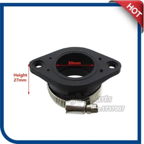 Carb Intake Adapter Boot Rubber Pipe Flange For Daytona Anima 150 190 FLX Engine