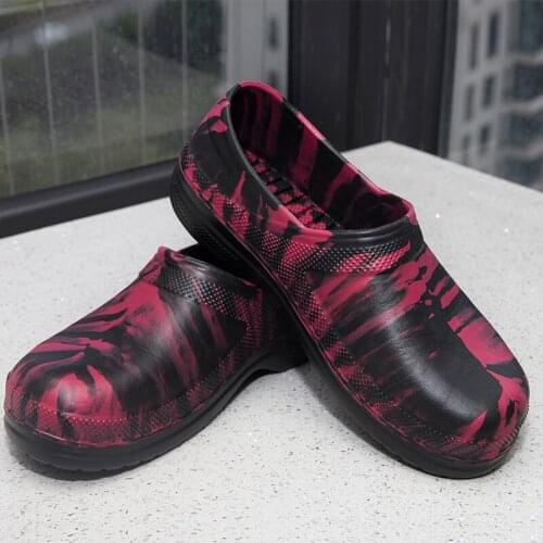 CIMIM Brand 36-48 Large Size New Comfortable Non-Slip Kitchen Shoes Specialty Men Work Shoes High Quality Office Men Shoes