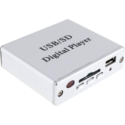 Dc 12V Digital Auto Car Power Amplifier Mp3 o Player Reader 3-Electronic Keypad Control Support Usb Sd Mmc Card With Remote