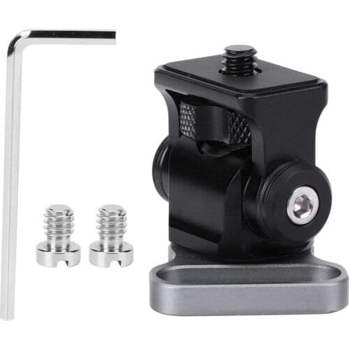 Horizontal Rotation 360Degree Pitch 170 Degree Adjustable Cage Monitor Bracket for Video Camera