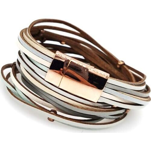 Wrap Leather Bracelets For Women Mens charm Bracelets Couples Gifts Fashion Jewelry Wholesale Drop Shipping