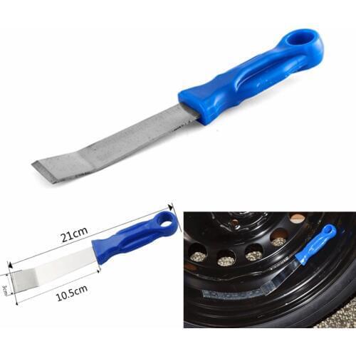 Metal Scraper for Adhensive Stick On Wheel Weights Removal Tape Wheel Balancer Remover Tire Tool Cutter