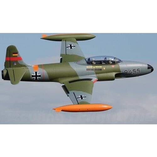 Freewing RC Jet Aircraft Model T-33 Shooting Star 80mm Kit with Servo