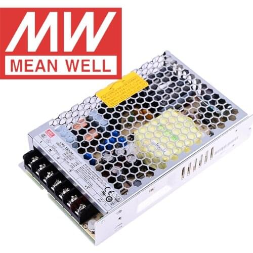 Original Mean Well LRS-150 12V 24V 36V 48V meanwell LRS-150 Series single output enclosed type Switching Power Supply