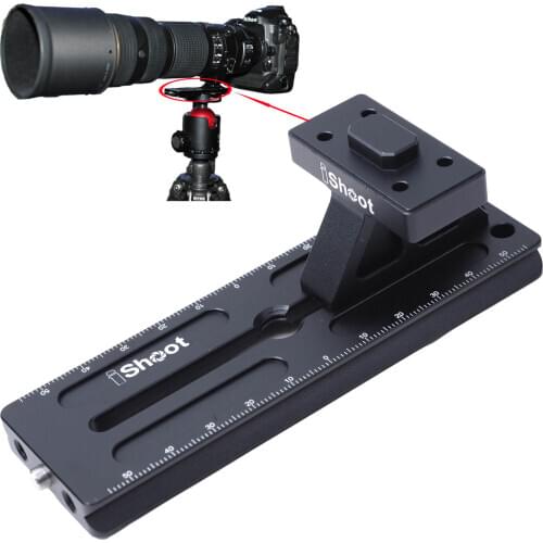 Lens Collar Foot Tripod Mount Ring Stand Base + Camera Quick Release Plate for Nikon Long Lens AF-S 800mm f/5.6E FL ED VR