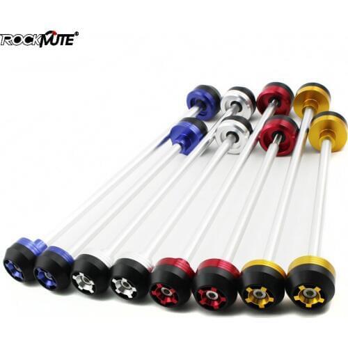 Motorcycle Front or Rear Axle Fork Wheel Protector Crash Slider Pad For SUZUKI GSX-R600 GSX-R750 2011-2018