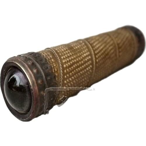 Of pure hand carved antique carved brass kaleidoscope