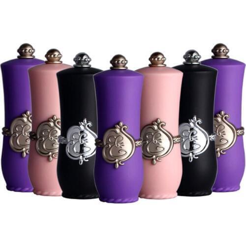 Luxury Empty Lipstick Tube Pink/Black/Purple Make up Lips Cosmetic Containers Packaging Mini DIY Lipstick Bottles 20pcs/lot
