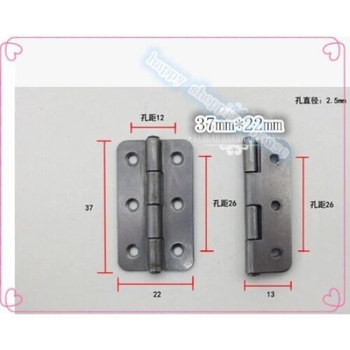 Hinges for wooden wine box & decorative copper hinge 37mmX22mmX0.9mm