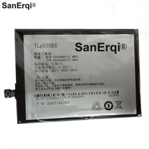 3050mAh Replacement Battery for TCL TLP030EC Bateria For TCL 3S M3G Mobile Phone Battery