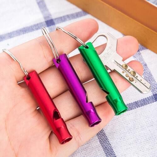 Whistle Training Whistle Multifunction Emergency Survival Whistle Keychain Camping Hiking Mini Whistle Cheerleader Whistle