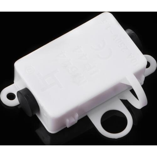 10A 250V AC 3 Pin IP44 Waterproof Electrical Cable Wire Connector Junction Box