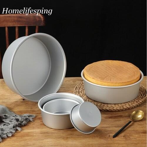 4/8/6/7/8/9 Inch Heightening Cake Mold luminum Round Cheese Mold Baking Pan Cake Template Baking Dish Bakeware Tool